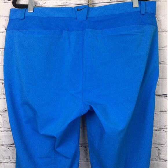 Nike Golf Tour Performance Dri-fit Blue Slim Fit Stay Cool Pants Men's Size 36 - Picture 4 of 12